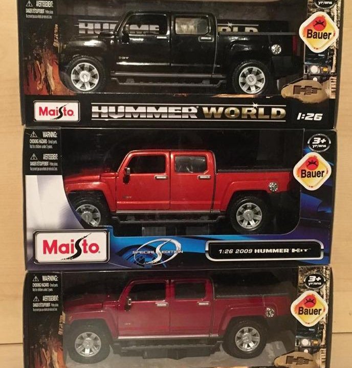 Коллекционная модель машинки Hummer H3 М1:24 №57