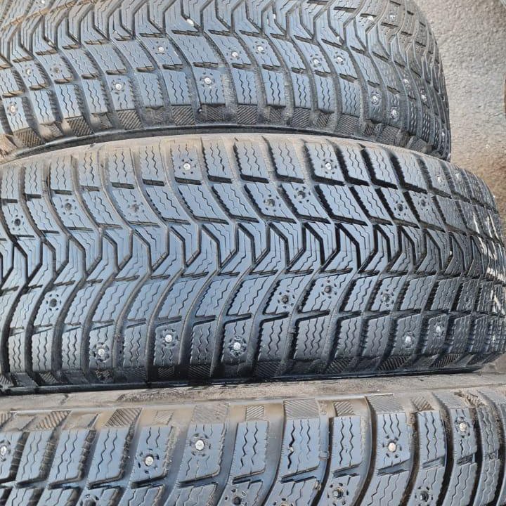 Шины зима шипы Michelin 215-65R16 4-2-1шт подбор