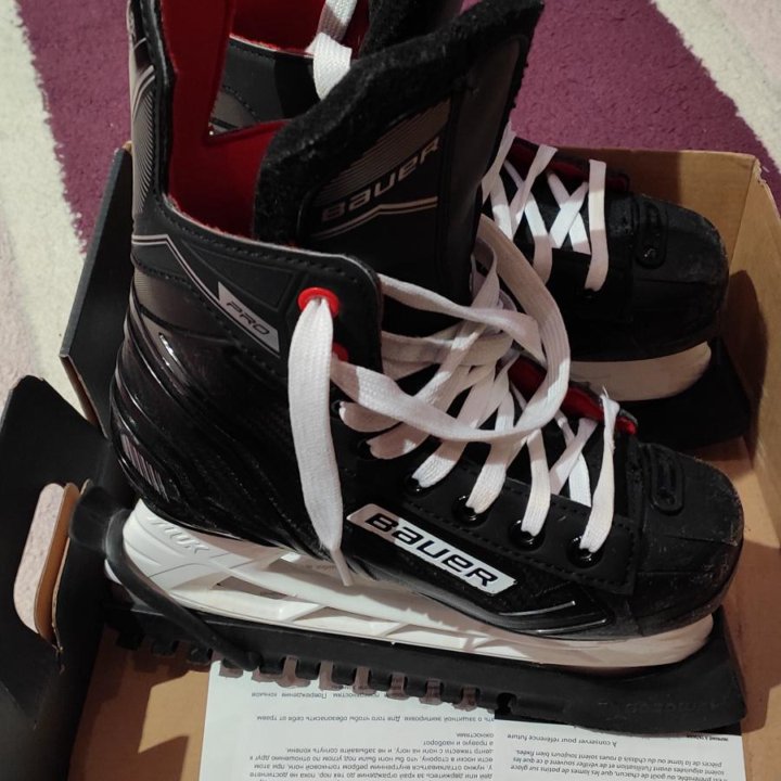 Хоккейные коньки Bauer PRO 32,5