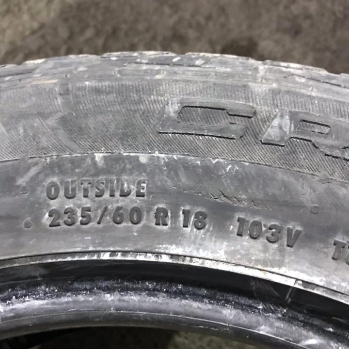 235/60R18 Continental CrossContact UHP (№3911)