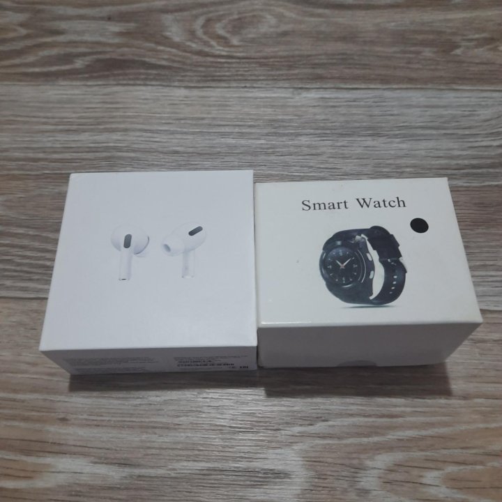 Беспроводные наушники AirPods pro+smart watch