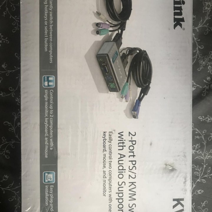 KVM переключатель D-Link KVM-121