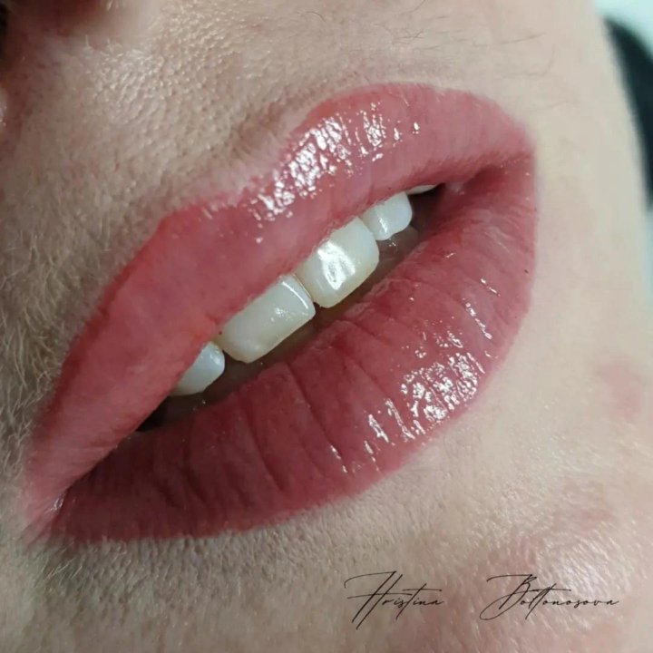Перманентный макияж-брови,губы,веки