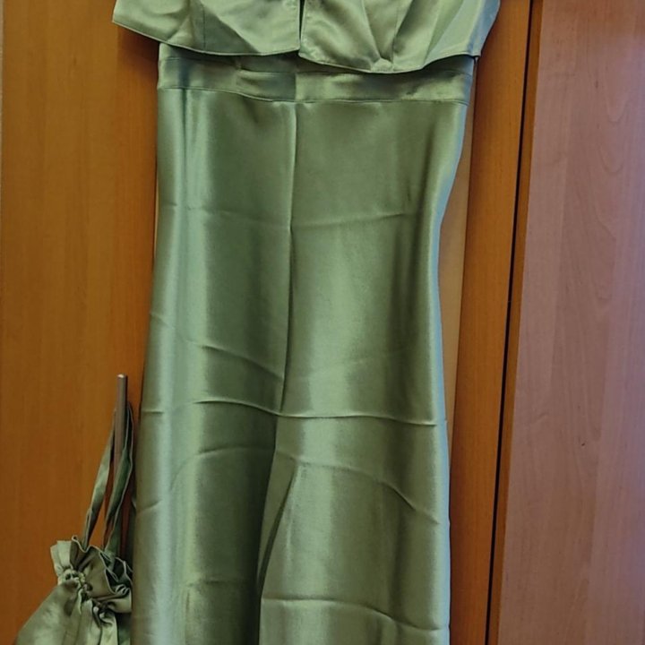 Платье с болеро и сумочкой