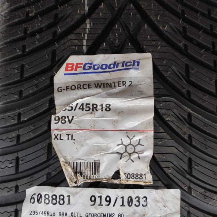 Зимняя резина премиум класса BFGOODRICH