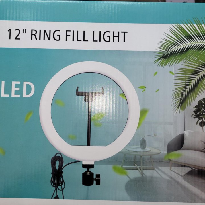 Кольцевая лампа 30 см (сэлфи лампа)