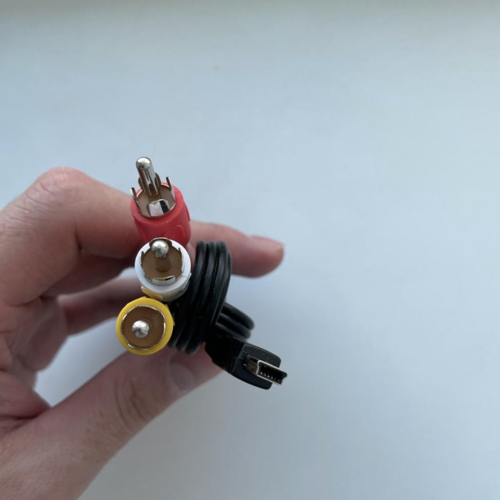 Кабель mini USB - тюльпан