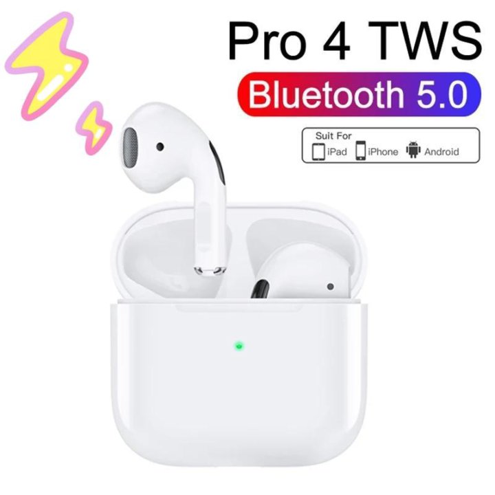 TWS Pro 4 беспроводные наушники Bluetooth