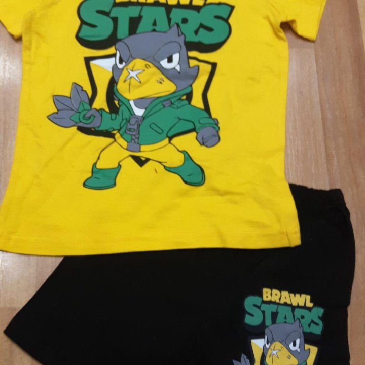 Комплект с шортами Брав Старс 92-110