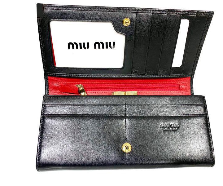 Кошелек женский кожаный Miu miu 1831 (Миу Миу)