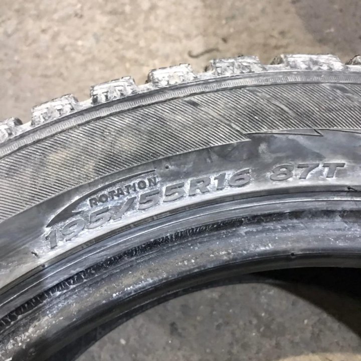 195/55R16 Hankook Winter i*Pike W409 (Лот №3977)