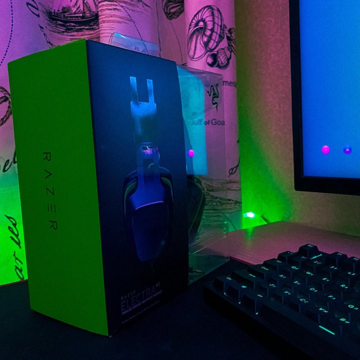 Игровые наушники Razer