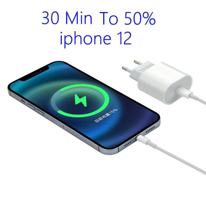 СЗУ для Apple 20W USB-C (Type-C, PD20W/QC3.0)