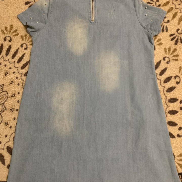 Новое джинсовое платье