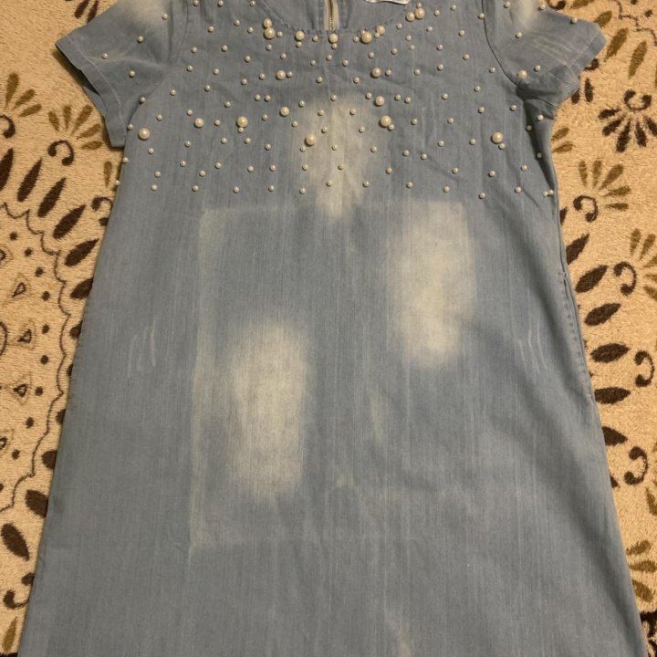 Новое джинсовое платье