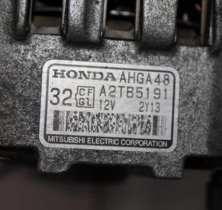 ГЕНЕРАТОР HONDA F23A ACCORD AVANCIER ODYSSEY CF6 CF7 RA6 RA7 TA1 TA2 1022112040 31100PGM004 AHGA48 4 КОНТАКТА 100A