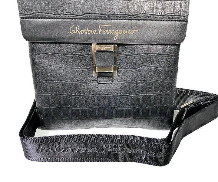 Сумка кожаная мужская Salvatore Ferragamo 1104