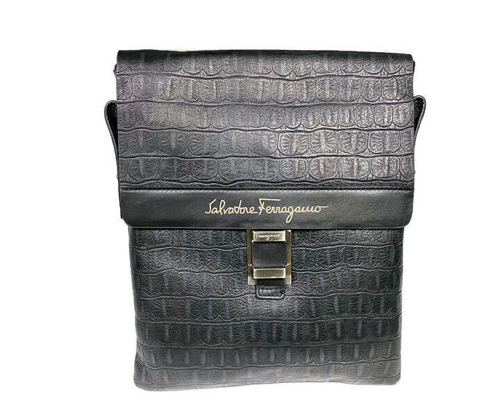 Сумка кожаная мужская Salvatore Ferragamo 1104