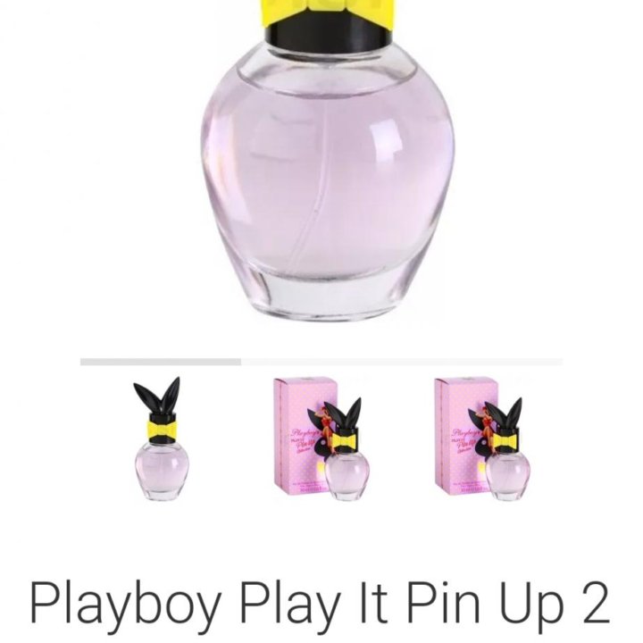 Туалетная вода Playboy pin up