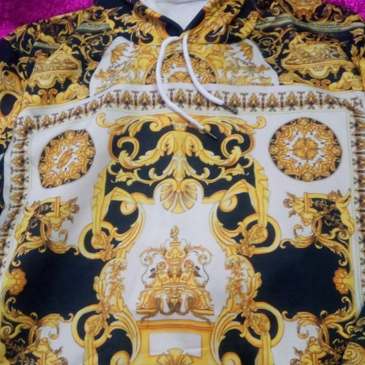 Свитшот,худи, стиль Versace.Вышлю