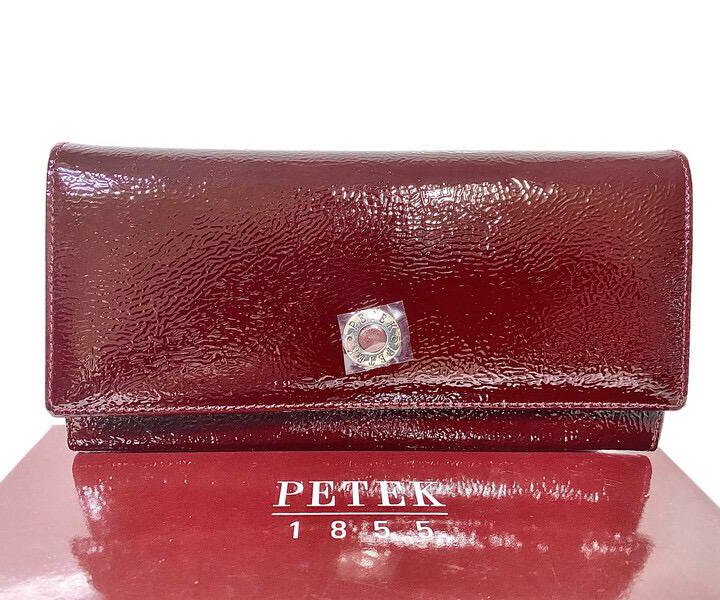 Кошелёк кожаный женский Petek 805 Bordo