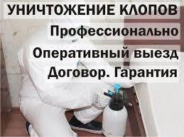 УНИЧТОЖЕНИЕ КЛОПОВ