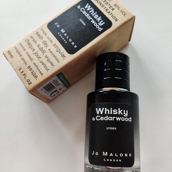 ТЕСТЕР Jo Malone Whisky & Cedarwood