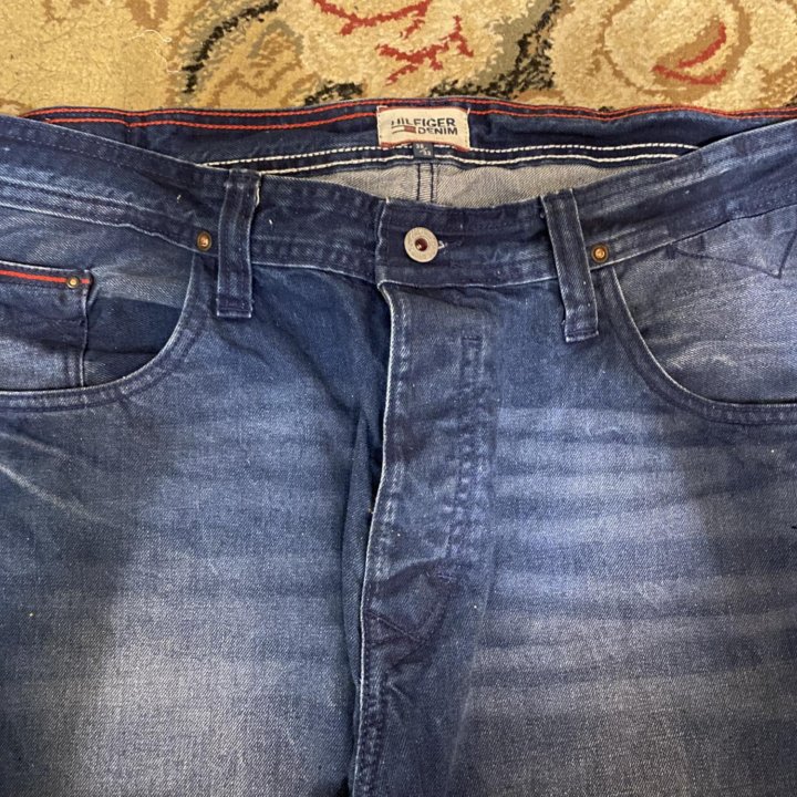 Красивые cиние джинсы Hilfiger denim