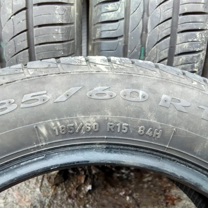 Новые почти летние шины Pirelli 185-60-15