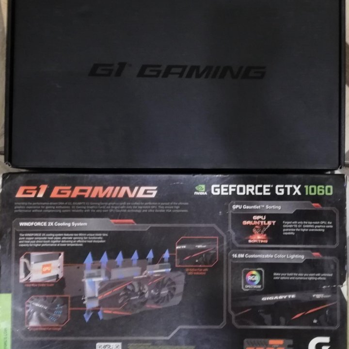 Видеокарта Gigabyte GTX 1060 G1 Gaming