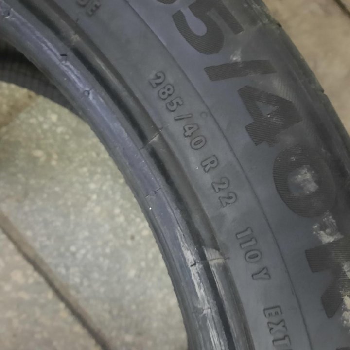 285/40R22 Continental SportContact 6 (Лот №2822)