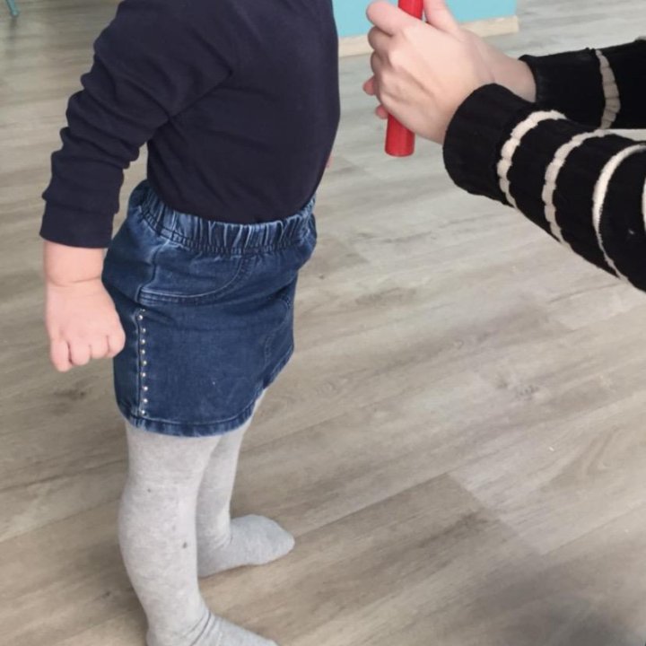 Юбка джинсовая для девочки, р. 92