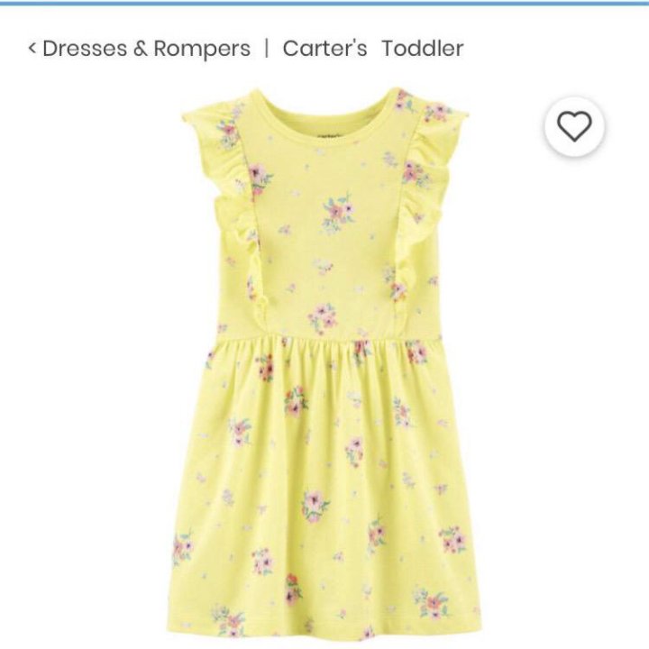 2т Новый сарафан Carters