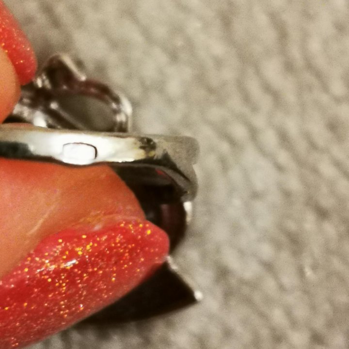 Кольцо серебро 925