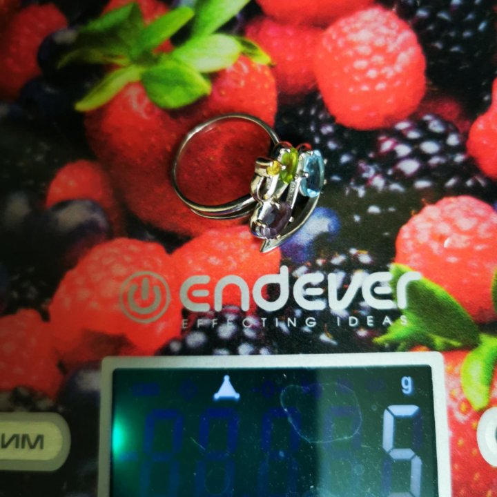 Кольцо серебро 925