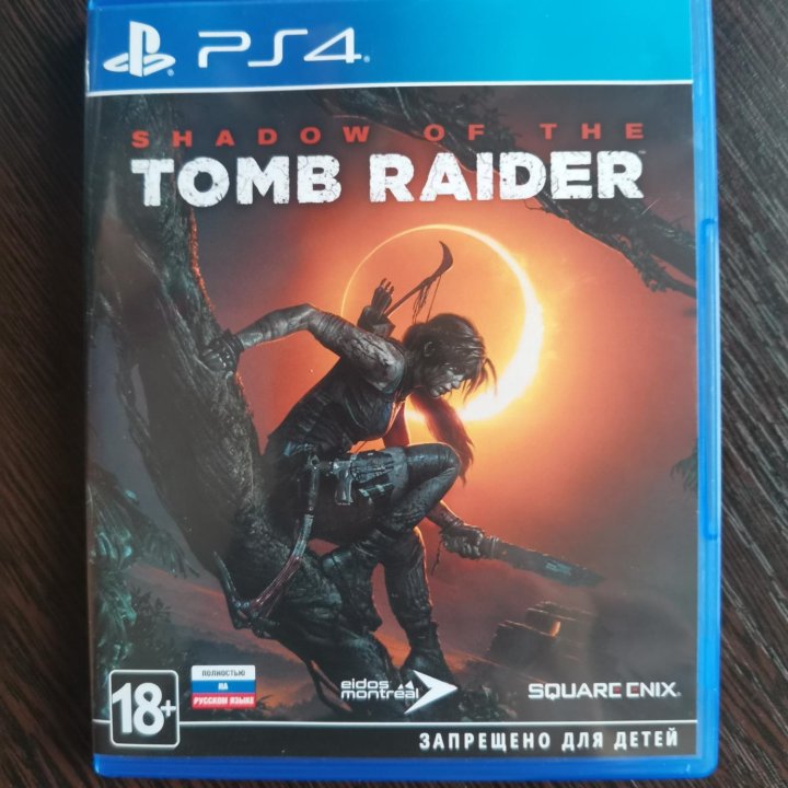 Игра для Ps 4 Tomb raider