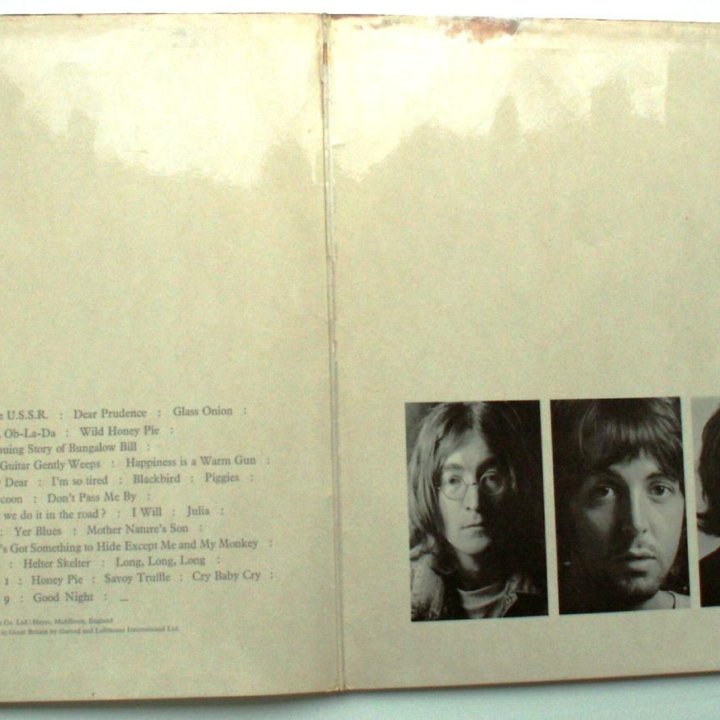 BEATLES WHITE ALBUM Original UK Press 2LP 1968