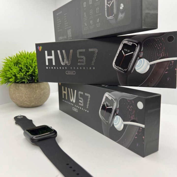 HW 57 watch новый модель 45 мм Lux качество