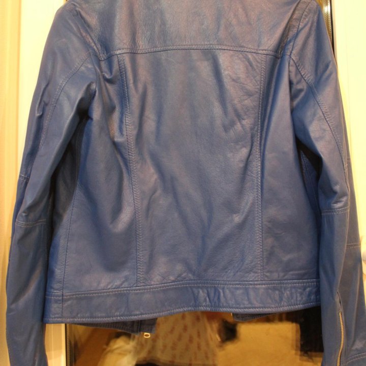 Куртка кожаная женская 42-44 (S-M)