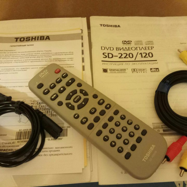 Toshiba SD-220E DVD плеер