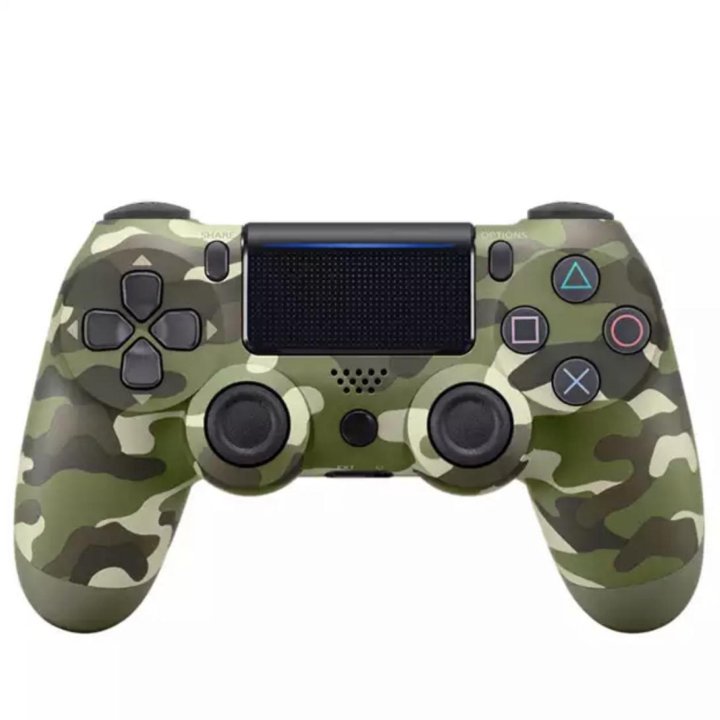 Геймпад ps4 dualshock 4 V2 зеленый камуфляж