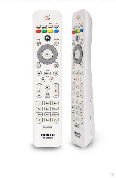 Пульт HUAYU для Philips RM-D1000 Универсальный White