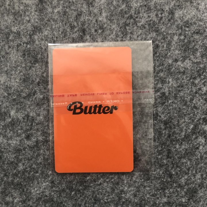 Карта Намджун BTS Butter