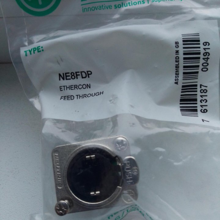 NE8FDP Neutrik Разъем RJ45 для компьютера