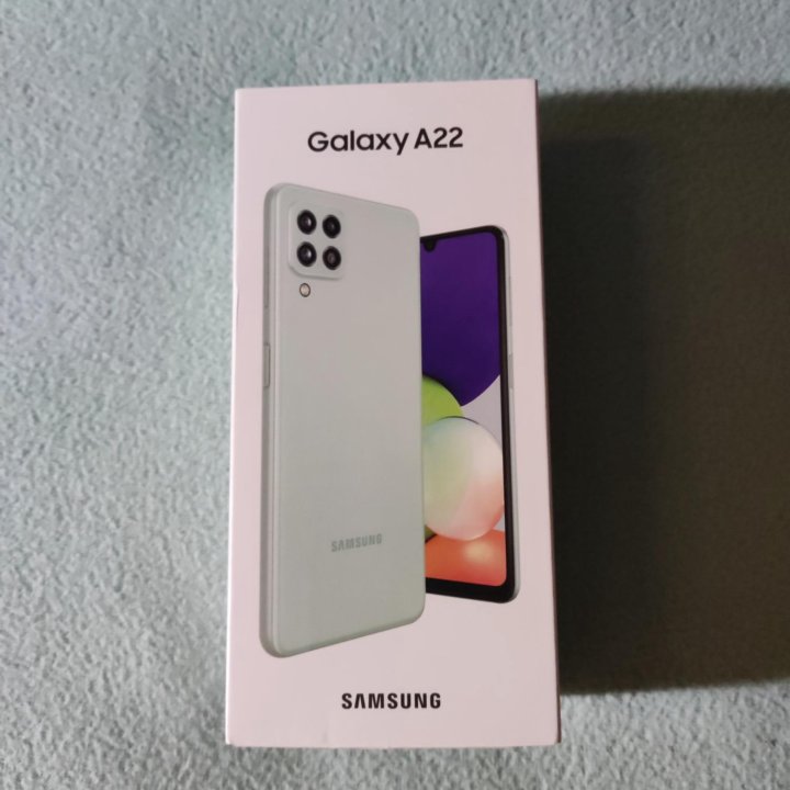 Samsung galaxy a22 (4/64) мятный новый