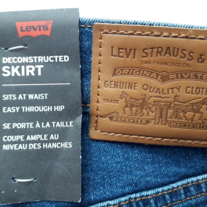 Новая мини-юбка, Levi's