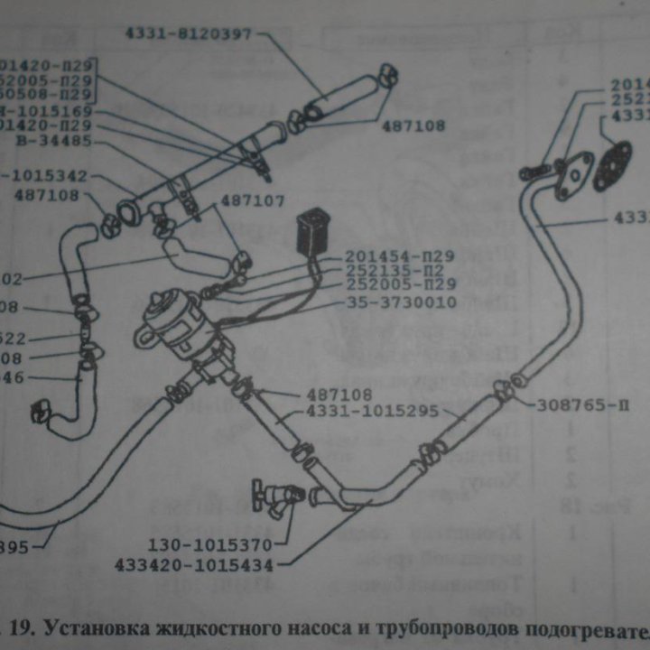 Насос отопителя 351.3730