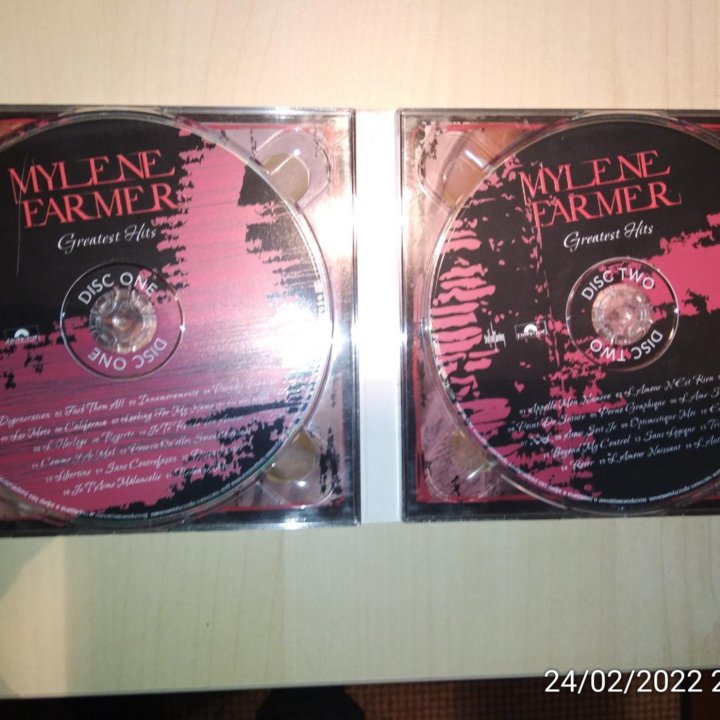 Mylene Farmer 2CD Милен Фармер Готье Greatest hits