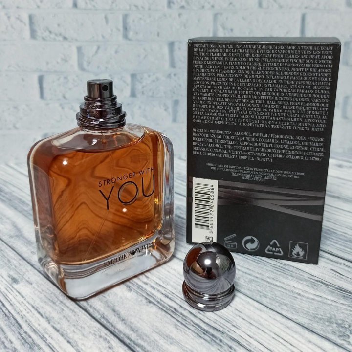 Эмпорио Армани Стронгер Виз Ю, 100 ml