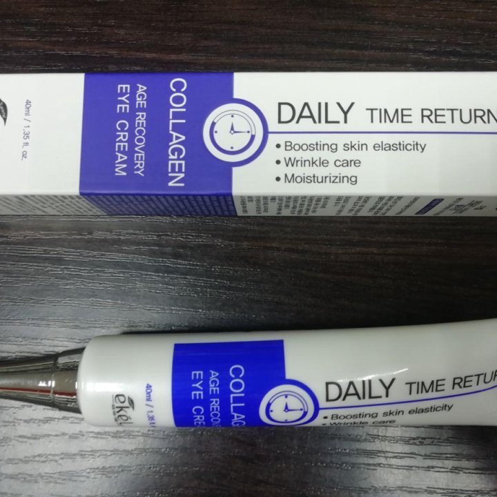 Крем вокруг глаз Ekel Daily Time Return Collagen